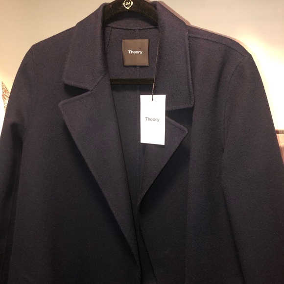 NWT Theory Sileena wool and cashmere coat - Picture 5 of 16